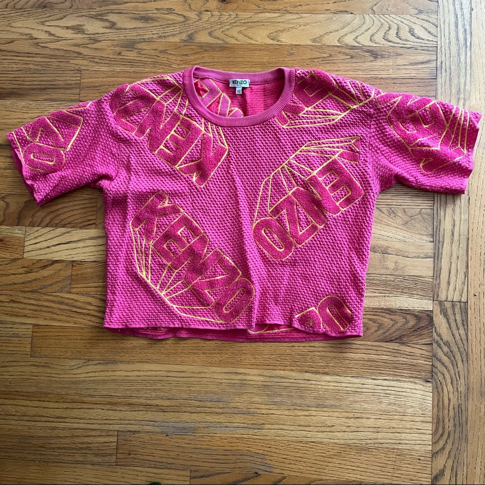 Pink Kenzo Paris Top